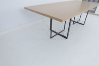 Modern Bedroom Custom Wood Desk With Metal Console