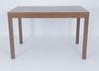 UnFolded Bedroom Furniture Square Solid Wood Study Desk Modern Style