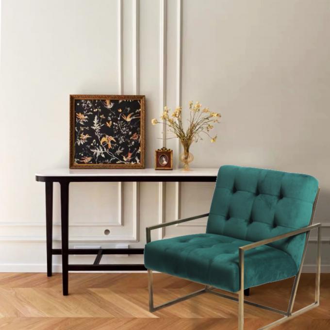 Salon à la maison de luxe Sofa With Metal Decoration de meubles 1
