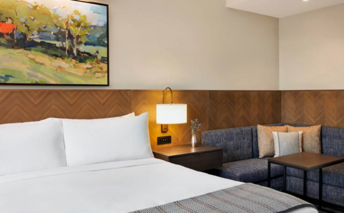 Chambre à coucher royale de luxe d'OEM pour la conception de meubles d'hôtel 0