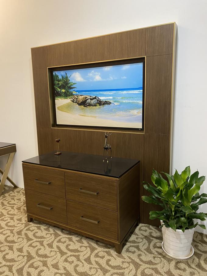 Les ensembles adaptés aux besoins du client de meubles d'hôtel incluent le Tableau Sofa Modern de tête de lit de plate-forme 0