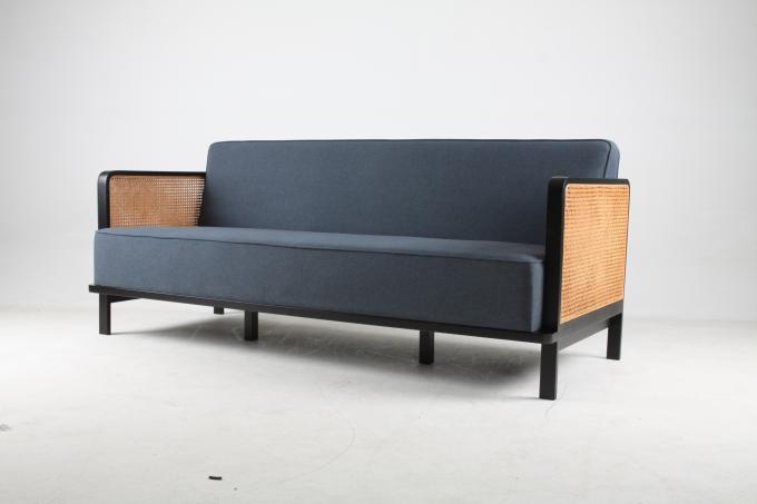 Meubles de luxe nordiques d'hôtel d'étoile des loisirs 4 de personnes de rotin de chaise de toile de pièce 5