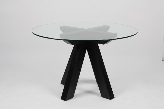 Table basse en verre moderne pour la couleur claire de salon de décor à la maison de bureau 0