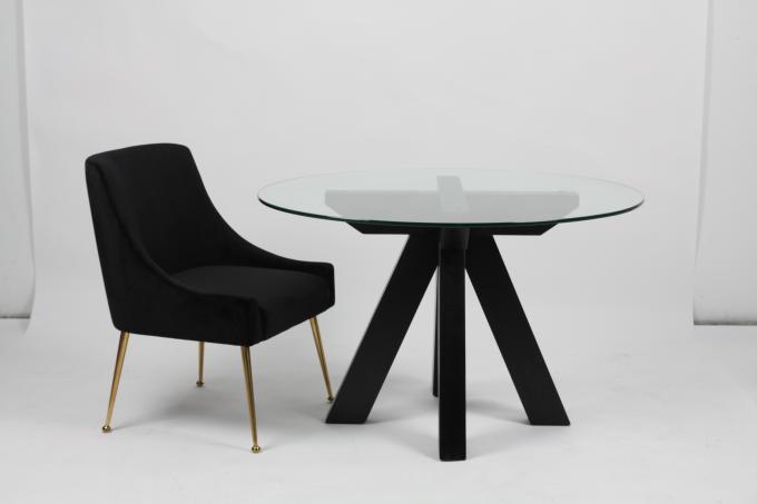 Table basse en verre moderne pour la couleur claire de salon de décor à la maison de bureau 2