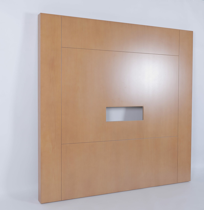 Tableau de télévision en bois pour meubles d'hôtel de luxe 1