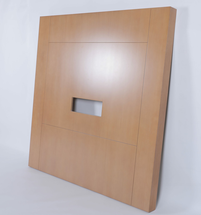 Tableau de télévision en bois pour meubles d'hôtel de luxe 2