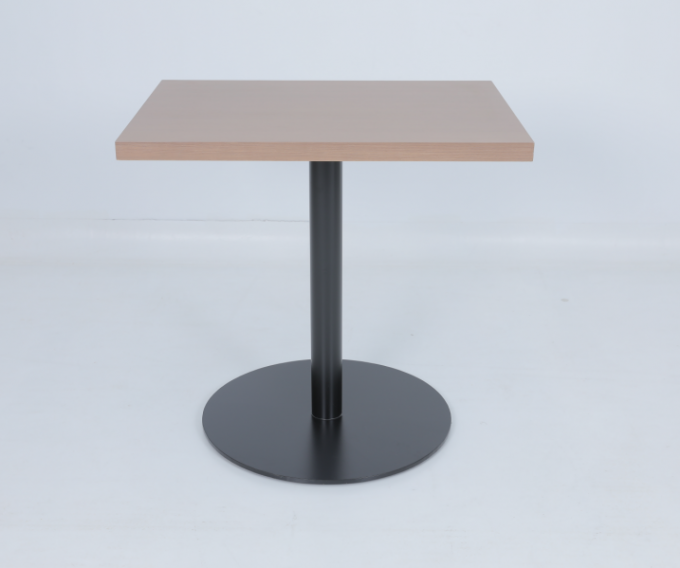 Table de couchage en bois avec une base en acier inoxydable 1