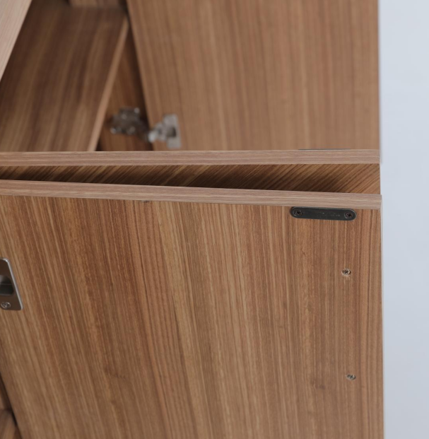 Cadre en bois massif et les jambes Console Table Corridor Table latérale Petite 2
