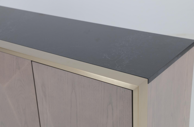 Classique boîtier en bois de chêne Taille personnalisée 1