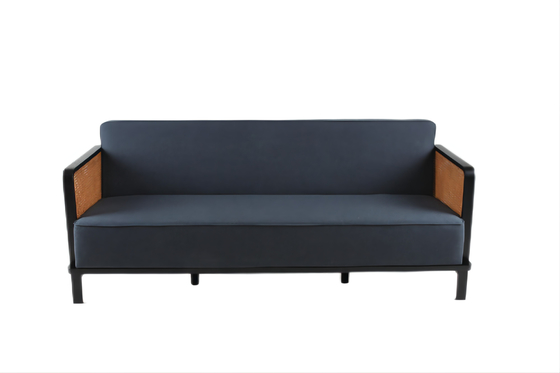 acheter Meubles de luxe nordiques d'hôtel d'étoile des loisirs 4 de personnes de rotin de chaise de toile de pièce fabrication en ligne