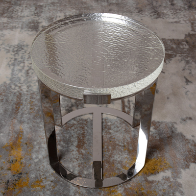 acheter Les meubles de tables basses de salon de centre en métal placent le verre de luxe moderne fabrication en ligne
