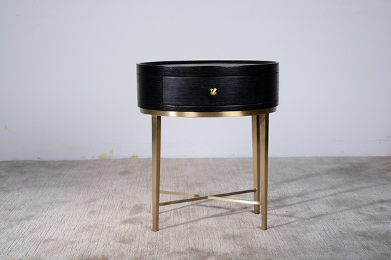 acheter Cadre en bois généreux simple contemporain chaud en métal de table de chevet fabrication en ligne