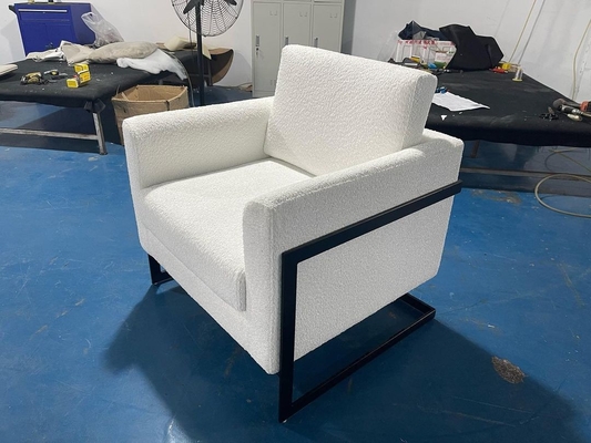 acheter Le cadre moderne en métal a tapissé la chaise longue adaptée aux besoins du client fabrication en ligne