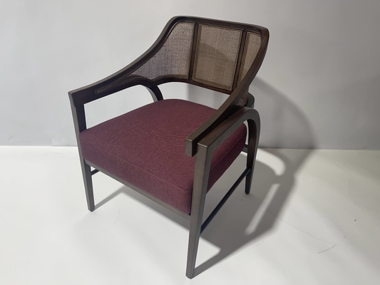 acheter Cane Chair With Upholstery Fabric de luxe moderne pour l'hôtel commercial fabrication en ligne