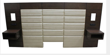 acheter Meubles commerciaux solides d'hôtel en bois de bouleau de taille de tête de lit jumelle de luxe de lit fabrication en ligne