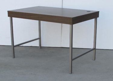 acheter Jambes supérieures en bois en métal de bureau d'hôtel pour l'étude/diner, couleur foncée fabrication en ligne