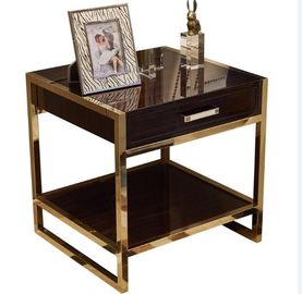 acheter Tables de chevet à extrémité élevé d'hôtel 1 tiroir pour le dessus cinq étoiles et de marbre Nightstand fabrication en ligne