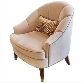 acheter Divans de salon de tapisserie d'ameublement de tissu, chaise longue en bois d'hôtel à extrémité élevé fabrication en ligne