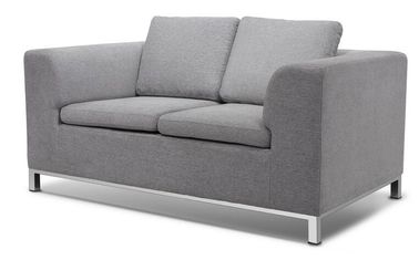 acheter Loveseat Grey Fabric Living Room Couches, divans français de style campagnard fabrication en ligne