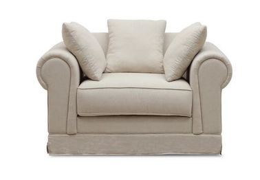 acheter La chaise longue moderne simple de tapisserie d'ameublement a placé le style américain cinq étoiles de loisirs fabrication en ligne