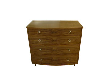 acheter Meubles commerciaux de placage en bois de noix de raboteuse de chambre d'hôtel de 4 tiroirs fabrication en ligne