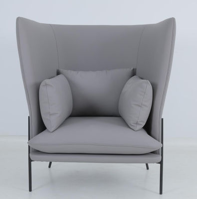 acheter Pieds en acier inoxydable fauteuil de bras de loisirs pour salon moderne fabrication en ligne