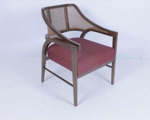 acheter Pas plié personnalisé moderne fauteuil à dos haut en tissu cadre en bois fabrication en ligne