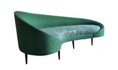 acheter événement moderne français de la nouvelle conception 2018 épousant le sofa de tissu de velours de vert de sofa de meubles fabrication en ligne