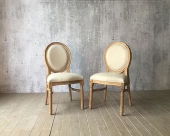 acheter Chaise empilable de Louis de style de chêne en bois de mariage antique français de cadre fabrication en ligne