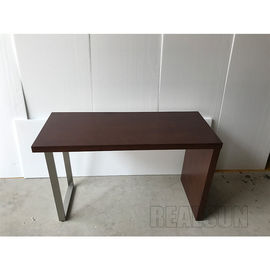 acheter Bureaux en bois d'ordinateur personnel de Venner, Tableau de bureau d'hôtel avec le dessus en verre fabrication en ligne
