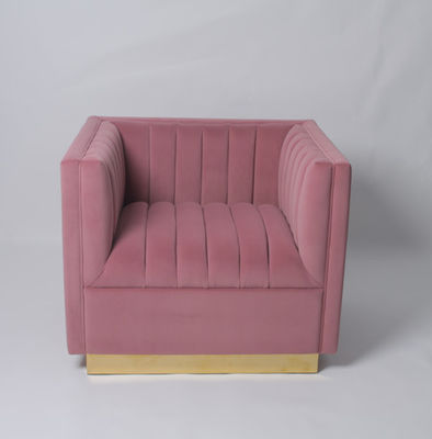 acheter Divan tufté de velours simple moderne de salon fabrication en ligne