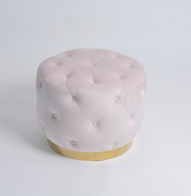 acheter Couleurs multi autour de sofa de souffle de banc d'Ottoman de bouton de velours fabrication en ligne