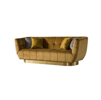 acheter Sofa confortable de salon de base d'or de W 210cm fabrication en ligne