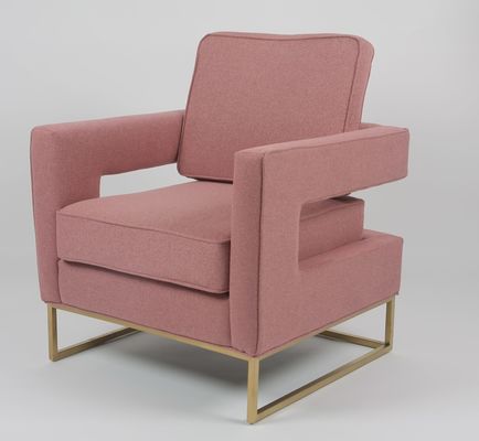 acheter Chaise occasionnelle du salon 0.47cbm moderne rose fabrication en ligne