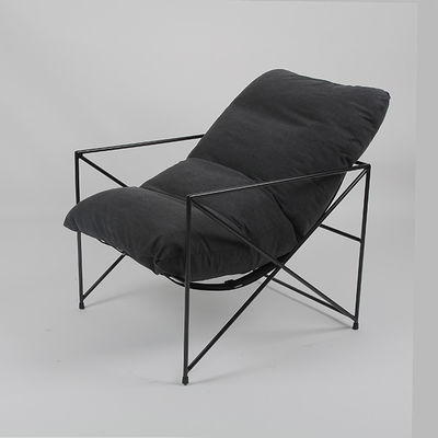 acheter Tissu simple paresseux Sofa With Down Filling d'ODM de loisirs de fer travaillé fabrication en ligne