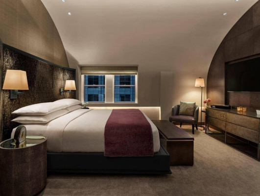 acheter Meubles modernes cinq étoiles en bois BS5852 de chambre à coucher d'hôtel ignifuges fabrication en ligne