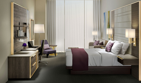 acheter Meubles de luxe modernes de chambre à coucher de forces de défense principale de contreplaqué pour l'hôtel fabrication en ligne