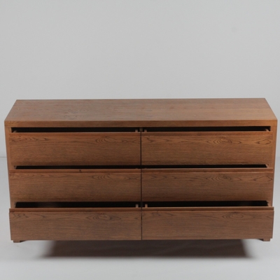acheter Meubles solides de chambre à coucher d'hôtel de luxe de support de la noix TV de tiroirs du cru six fabrication en ligne