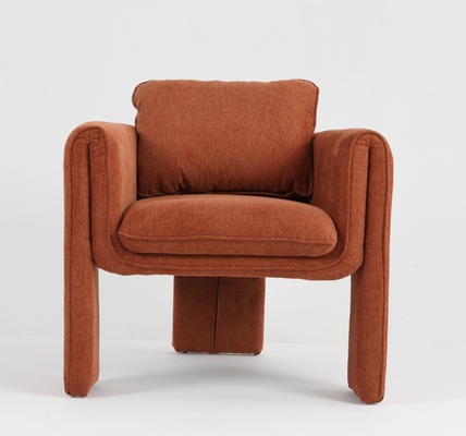 acheter Chaise de loisirs de jambe de velours de salon la tri a tapissé la conception moderne fabrication en ligne