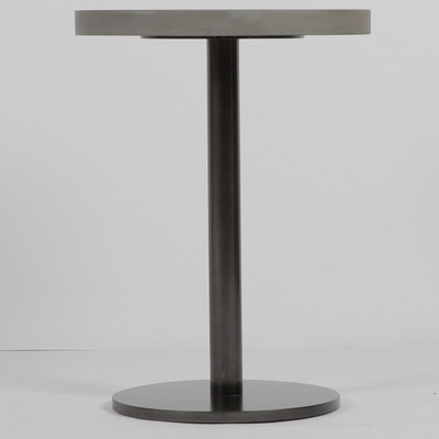 Un bon prix. Taille faite sur commande de salon de table basse ronde moderne en métal en ligne