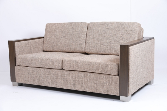 Un bon prix. Tissu adapté aux besoins du client de Sofa Loveseats Combing Wooden Frame de salon en ligne