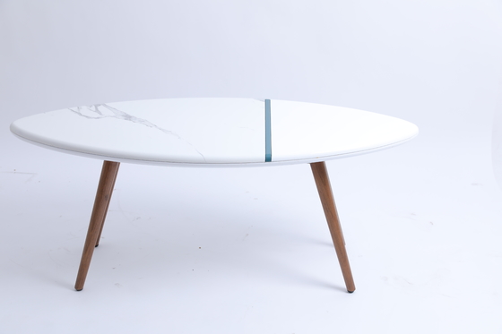Un bon prix. Rond de café de forces de défense principale de salon de Tisch Center Tea Bedside Table de meubles petit avec les jambes en bois en ligne