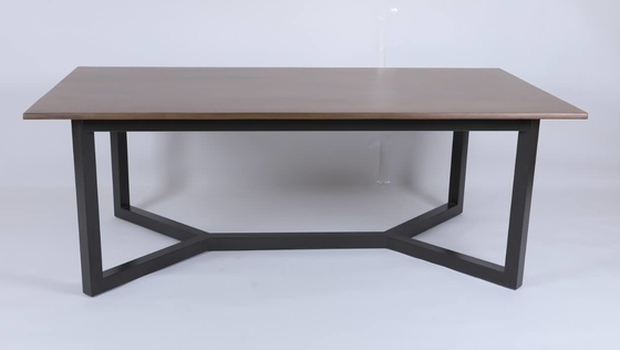 Un bon prix. Bureau en bois fait sur commande de chambre à coucher moderne avec la console en métal en ligne