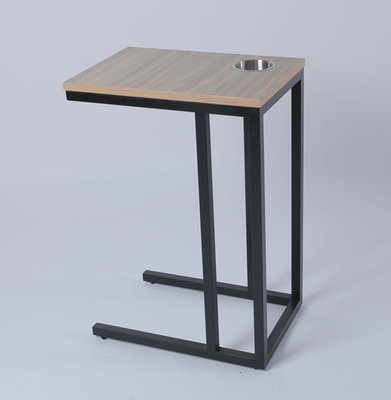 Un bon prix. Métal et Tableau latéral fait sur commande en bois avec le support de tasse de thé en ligne