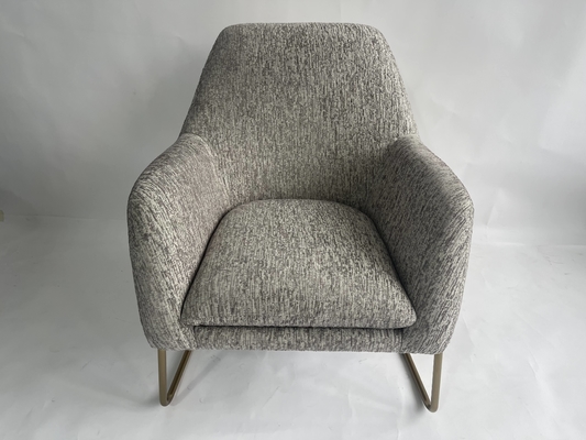 Un bon prix. Chaise moderne adaptée aux besoins du client de tissu avec le cadre d'acier inoxydable en ligne