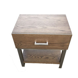 Un bon prix. Taille légère de luxe de roi/Reine de table de chevet de chêne pour la chambre à coucher d'hospitalité en ligne