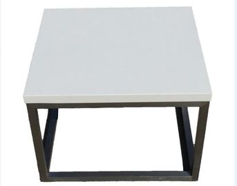 Un bon prix. Tableau en verre carré durable balayé élégant de dessus de table basse moderne de meubles en ligne