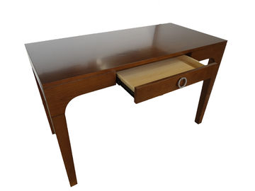 Un bon prix. Haut bureau d'hôtel de Gloass pour la chambre à coucher, Tableau d'écriture de noix 0.2CBM en ligne