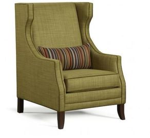 Un bon prix. Les chaises longues arrières élevées de Hotelsingle de tissu ont tapissé avec le coussin d'oreiller en ligne