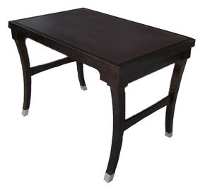 Un bon prix. Dessus en bois solide simple du bureau HPL d'hôtel avec 30% Sheen, 48